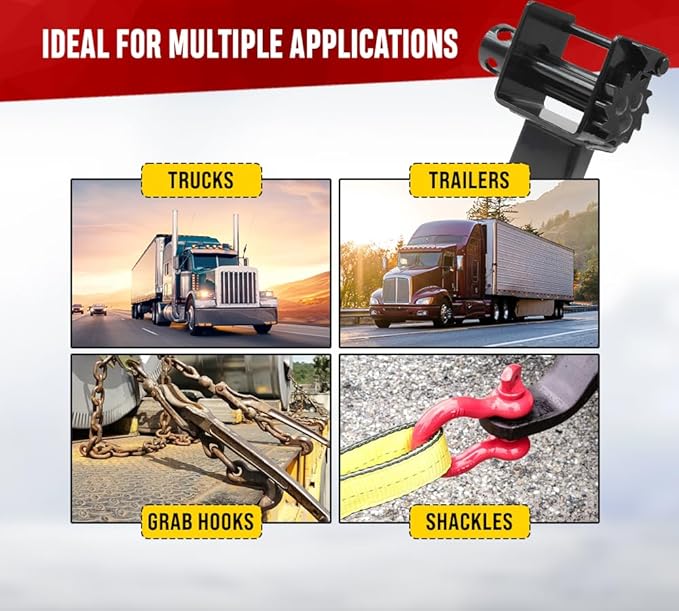 Mytee Products Trailer Stake Pocket Winch Flatbed Utility Capacity# 16200 lbs