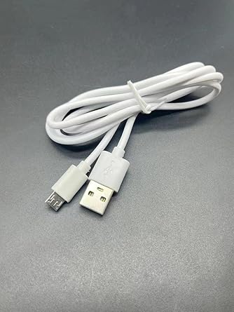 Micro USB 2.0,Charger Charging Cable,High Speed Data Sync Compatible for Samsung Galaxy, Android Phone , Playstaion 4, PS4 Slim/Pro, PS4 Slim/Pro, Xbox One S/X Controller (6.6 FT) (White)