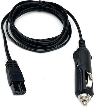 12V DC Car Cooler Power Cable,2 Pin Lead Car Cooler Box Mini Fridge Replacement Portable Extension Cord for Igloo,Wagan,Juggernog Cooler,Car Travel 3M
