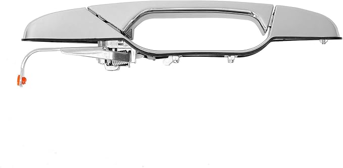 Exterior Chrome Door Handle Rear Left Driver Side for 2007-2013 Chevy Silverado Suburban Tahoe Avalanche, GMC Sierra Yukon, Cadillac Escalade Replaces 22738725, 15915659, 25960521, 80105