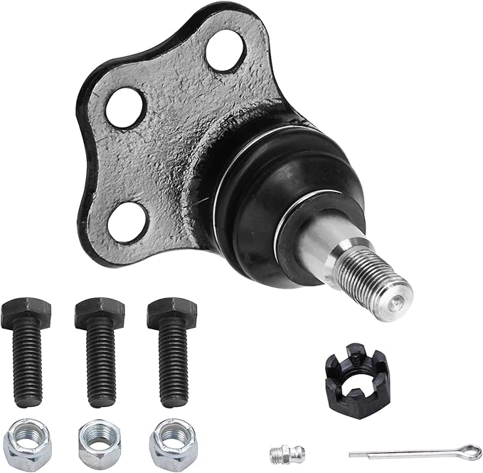 Detroit Axle - RWD Front 2pc Ball Joints for 00-02 Dodge Ram 2500 3500, 2 Upper Ball Joints 2000 2001 2002 Replacement