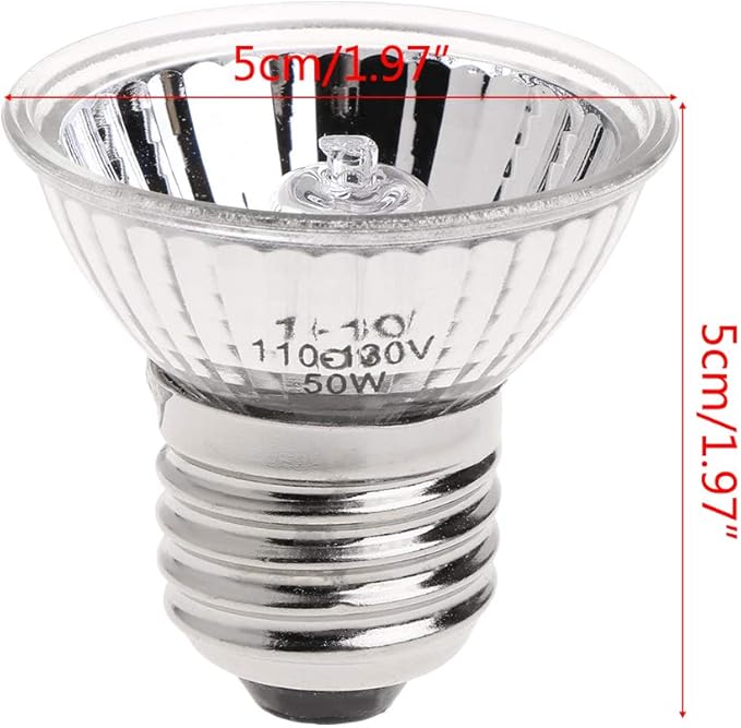 Heat Emitter Lamp UVB Heating Bulb Pet Heater E27 110V Lamp Brooder Bulb 25W 50W 75W for for Tur
