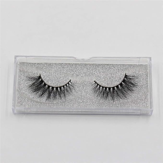 False Eyelashes 3D Eyelashes Luxury Handmade Lashes Natural Long Eye Lashes Fluffy False Lash Eye Popular Eyelashes D21 - (Color: D21)