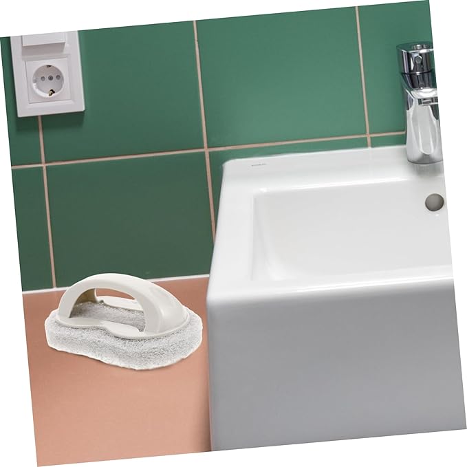 Kitchen Wash Sponge Dishwashing Brush Cleaning Wash Sponge Bathtub Cleaning Brush Tile Brush Cleaning Sponge Bathtub Cleaner Brush Sponges Kitchen Scrub Brush Tub Brush Grey