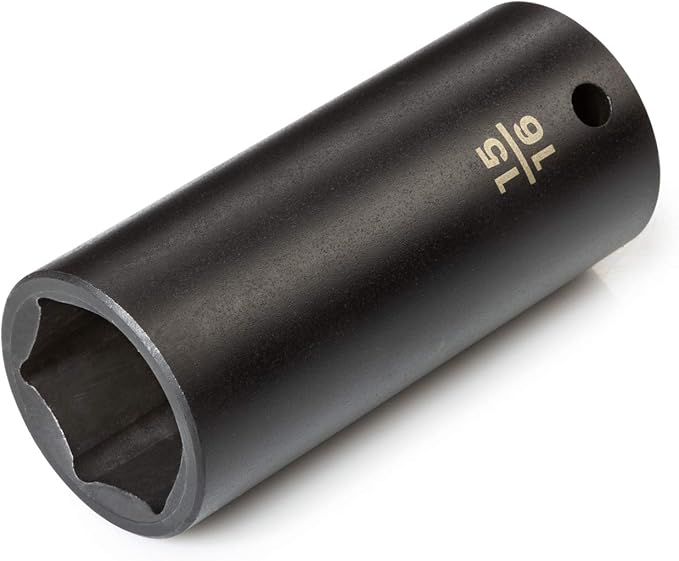 TEKTON 12 Inch Drive x 1516 Inch Deep 6-Point Impact Socket SID23024