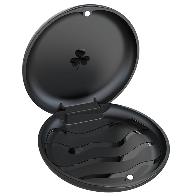 Orthodontic Mouthguard & Dental Retainer Case - Aligners Case (Black)