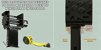 Mytee Products (2 Pack) Trailer Stake Pocket Winch Flatbed Utility Capacity# 16200 lbs