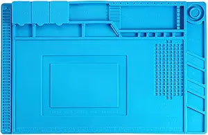 welding work mats 45x30cm S-160 Silicone Heat Insulation Working Pad Desk Mat Platform for BGA Soldering Repair Station with Magnetic
