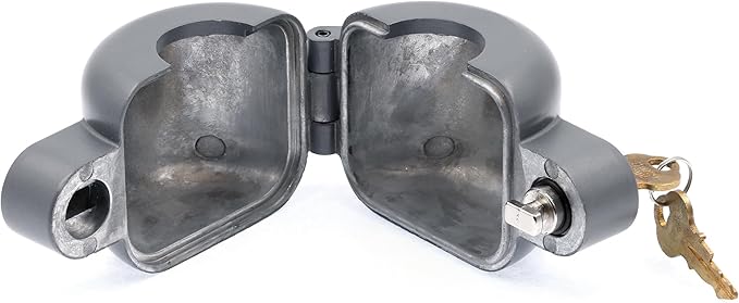 Prime-Line MP4180 Door Knob Lock-Out Device, Diecast Construction, Gray Painted Color (Single Pack)