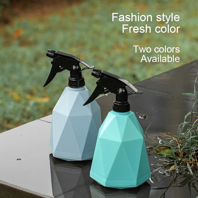 Spray Bottle 0.6L20oz,Watering Can With Adjustable Nozzle(Fine Mist and Stream), Handheld Spray Bottles For Garden, Hairdressing, Cooking, Household Cleaning