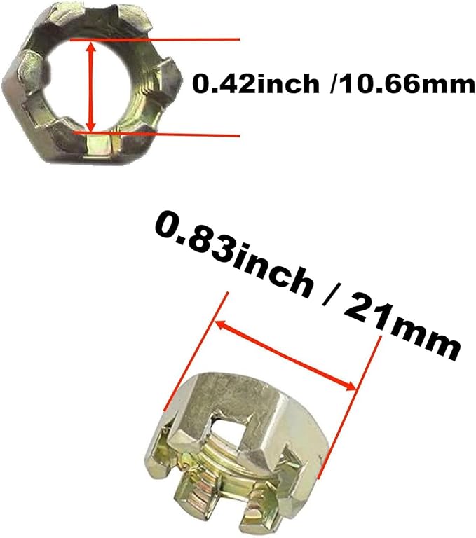 Upper Lower Ball Joints Compatible for Yamaha 350 400 450 700 Rhino YXR700 2008-2013 Rhino 660 YXR660 2004 2005 2006 2007 4PCS replace 37S-23549-01-00 37S-23549-00-00 5FU-F3549-00-00