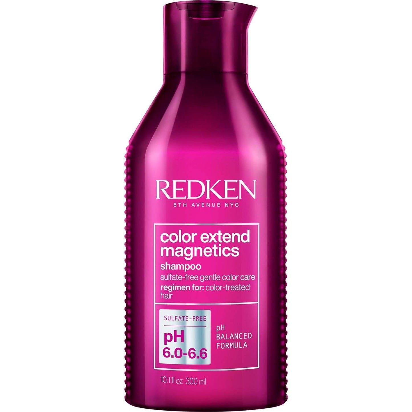 Redken Color Extend Magnetics Shampoo For Color-Treated Hair - Gently Cleanses & Protects Color, With Amino Acid, Sulfate-Free Shampoo ( 10.1fl oz )