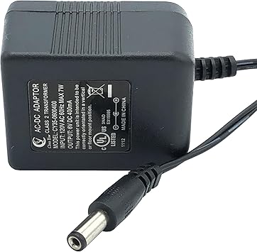 CY35-0600400 AC-DC Adaptor 6V 400mA Class2 Transformer Power Supply 5.5x2.0 mm