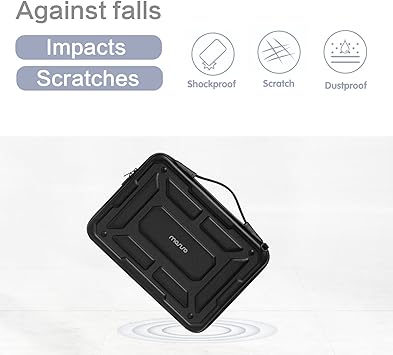 MOSISO Laptop Shoulder Bag Compatible with MacBook Pro 14 inch 2024 2023 2022 2021 M4 M3 M2 M1 ProMax Chip, Waterproof Shockproof Carrying Case Bag, Black