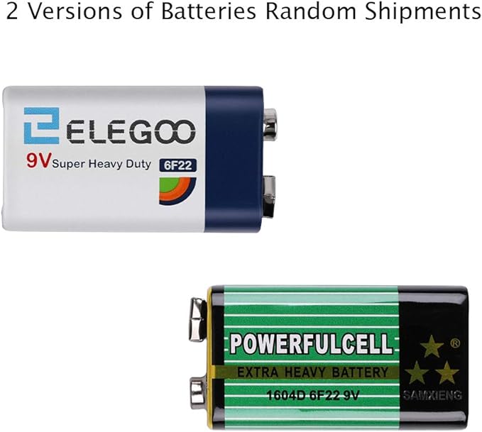 ELEGOO UNO R3 Project Most Complete Starter Kit with Tutorial Compatible with Arduino IDE (200 Components)