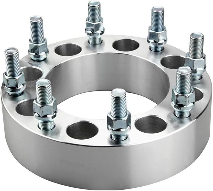 1pc 8X6.5 to Adapters Lug for Chevy for Express 35002500 for Silverado 350025001500HD for Suburban 2500,for GMC for Sierra 3500HD2500HD for Yukon XL 2500,for Ram 35002500