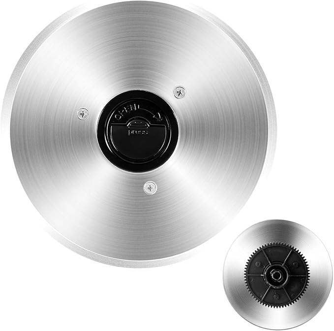 OSTBA 6.7 Inch Stainless Steel Meat Slicer Blade Replacement - Non-Serrated Blade for SL-517 Series Meat Slicer, Easy to Clean and Installg, Perfect for Slicing Bread, Vegetables, and Fruits