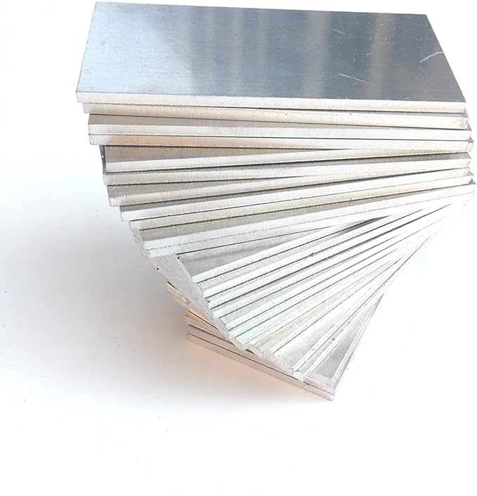 Welding Practice Aluminum Parts- 5052 Aluminum - 24inch- 24Tablets-Very Suitable- Practice and Training for MIG, TIG, Stick, Arc, Gas and Brazing