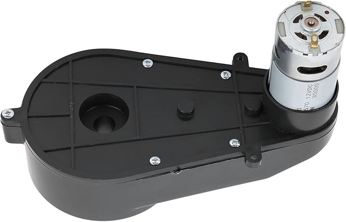 35000RPM Electric Motor Gear Box with 12V Motor 570 Drive Children Ride On Car Toy Parts Mechanical Equipment, 38mm Motor, 12mm Hole