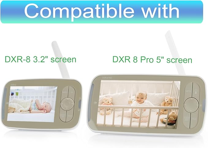 LEFXMOPHY 5V for Infant Optics DXR-8 Pro Charger DXR8 Pro 5" DXR 8 3.2" Screen Parent Handheld Monitor Unit Power Cord (2019 Version or Later) Round-Pin Adapter with 10ft Cable