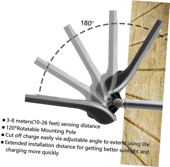 Angoily 36 Road Light Solar Lamp Solar Light Wall Lamp Garden Lights Outdoor
