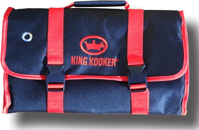 King Kooker 1660 16-Piece Stainless-Steel Tailgating Utensil Set With Carrying Case