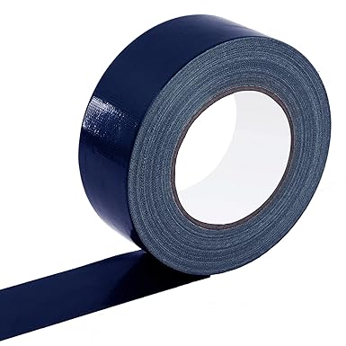 Navy Blue Duct Tape- 2 inches x 45 Yards, Heavy Duty Duct Tape, Waterproof, Resistant, NO-Residue, UV Blocking, Pack of 1
