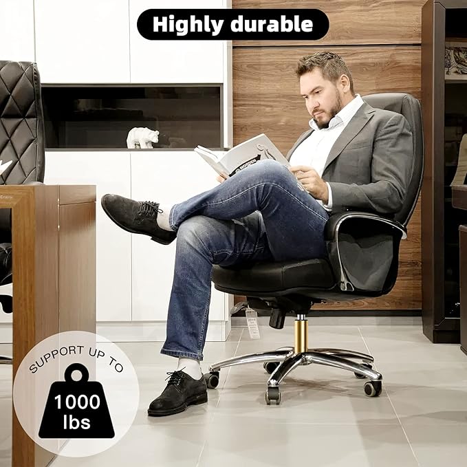 Omyoffice Adjustable Height Gas Lift Cylinder for Office Chairs, Universal Size, Heavy Duty, Gold