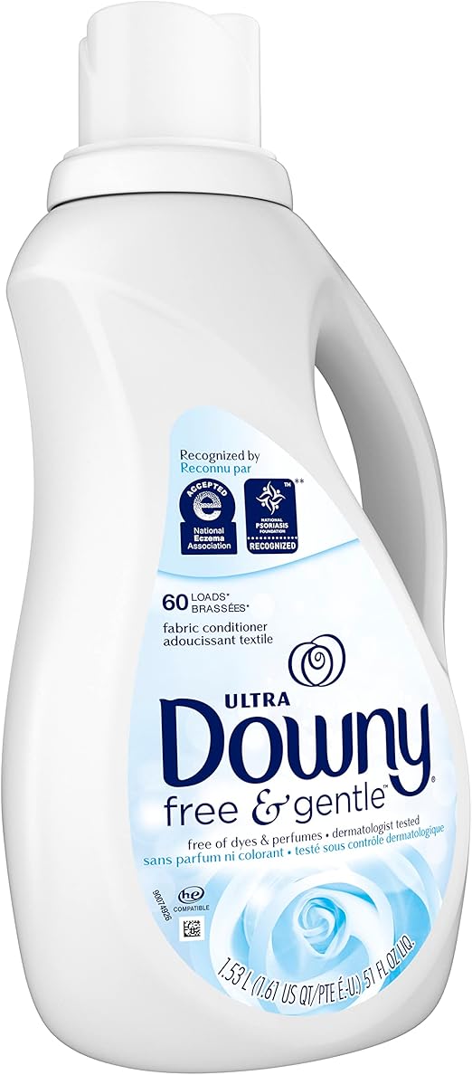 Ultra Downy Fabric Protect Free & Gentle Liquid Fabric Conditioner 51 FL oz.