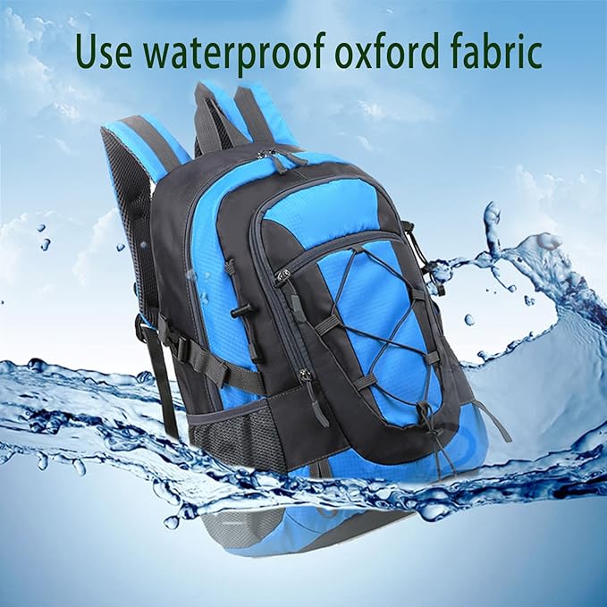 Outdoor Mountaineering Bag for Men and Women, Large Capacity Hiking Leisure Sports Breathable Fashion Travel Bag
