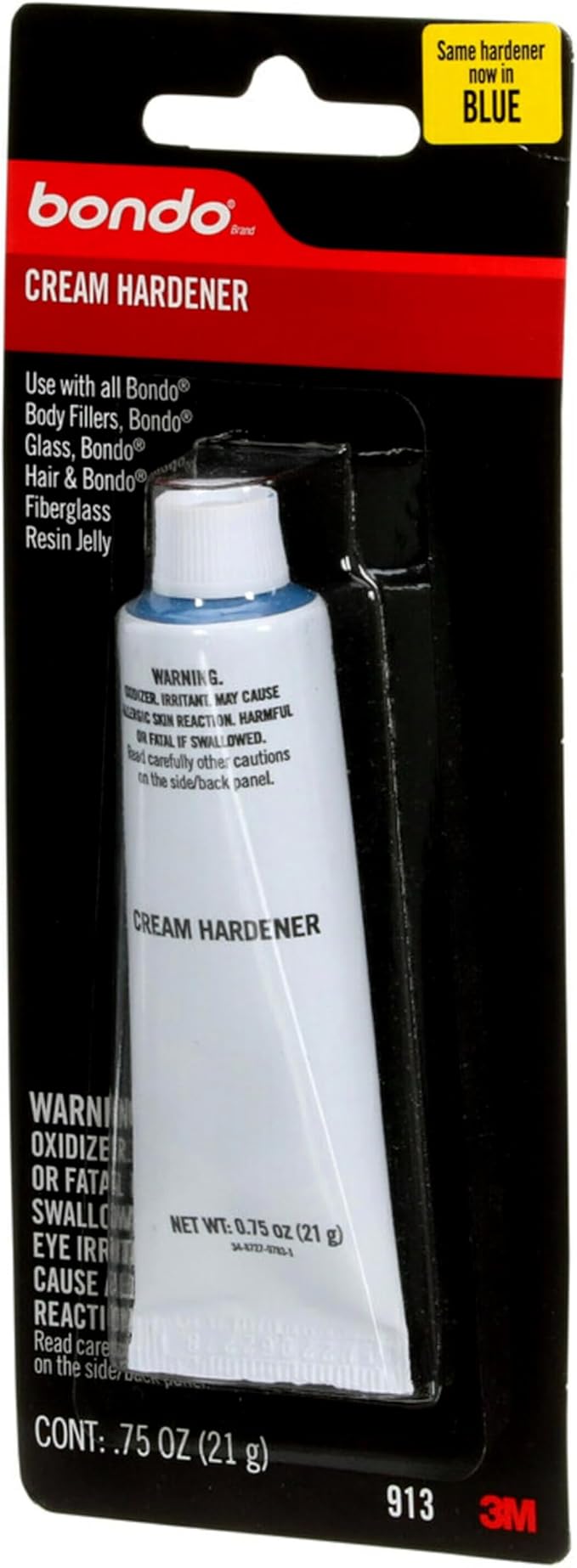 3M Bondo Red Cream Hardener .75oz Tube 913