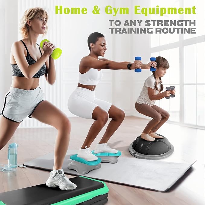 Dumbbells Set of 2 Exercise Fitness Dumbbell for Home Gym Women Free Weights Hand Hex Dumb Bells 2 LB Pair
