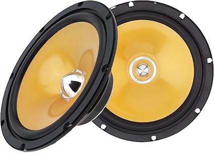 Car Speakers 2pcs 6.5 Inch 280W 2-Way Car HiFi Coaxial Speaker 90dB Full Range Frequency