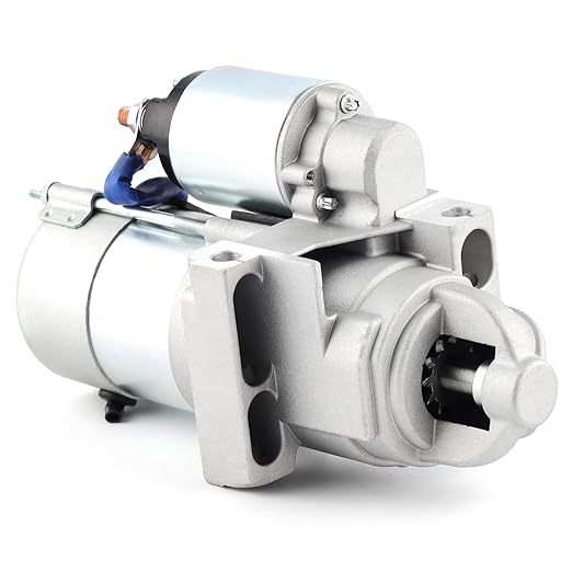 6449 Starter Motor Fit for Chevrolet Avalanche 2500, Express Silverado Suburban for GMC Savana Sierra Yukon XL V8 5.0L 5.7L 8.1L 1.6KW 11-Teeth Automotive Replacement Starter 12560019, 12563829