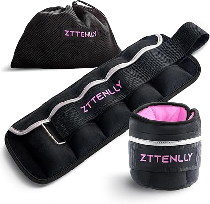 5/10/15/18/20lbs Pair Adjustable Ankle Weights with Carry Bag Sets for Women Men Kids To Running, Walking, Fitness Training, Yoga,