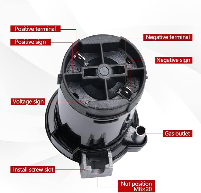 12V Air Compressor, Air Pump for Horn, Super Loud Car Horn Compressor Kit for Any Vehicle Trucks Lorrys Cars Vans Trains Boats -Black