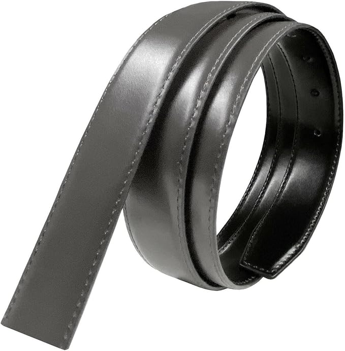 Reversible Dress Belt Strap Replacement Genuine Leather 1-18"(30mm) 1-38"(35mm) Wide
