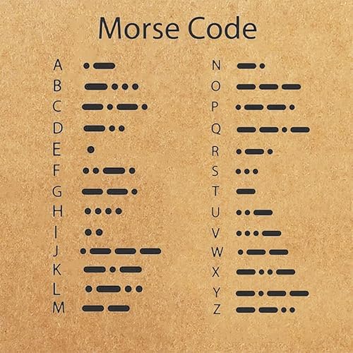 TESTRYE Morse Code Bracelets for Men Women,Morse Code Bracelets with Adjustable String,Inspirational Gifts Bracelets for Men Friends Women