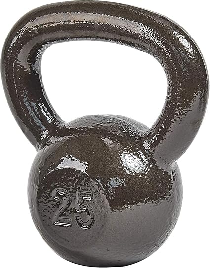 BalanceFrom All-Purpose Solid Cast Iron Kettlebell Weight