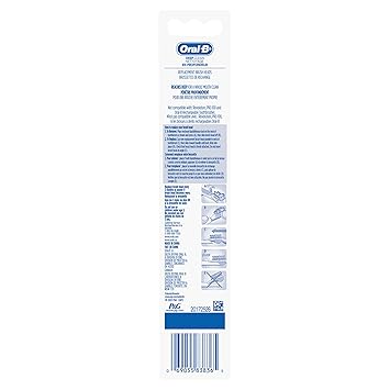 Oral-B Deep Clean Battery Powered Toothbrush Replacement Brush Heads Refill, Soft, 2 Count