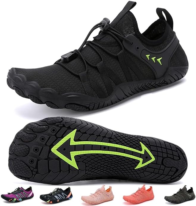 Water Shoes Men Women Barefoot Shoes Outdoor for Beach Aqua Swim Pool River Water Quick Dry Boating Fishing Diving Surfing with Yoga Aerobics