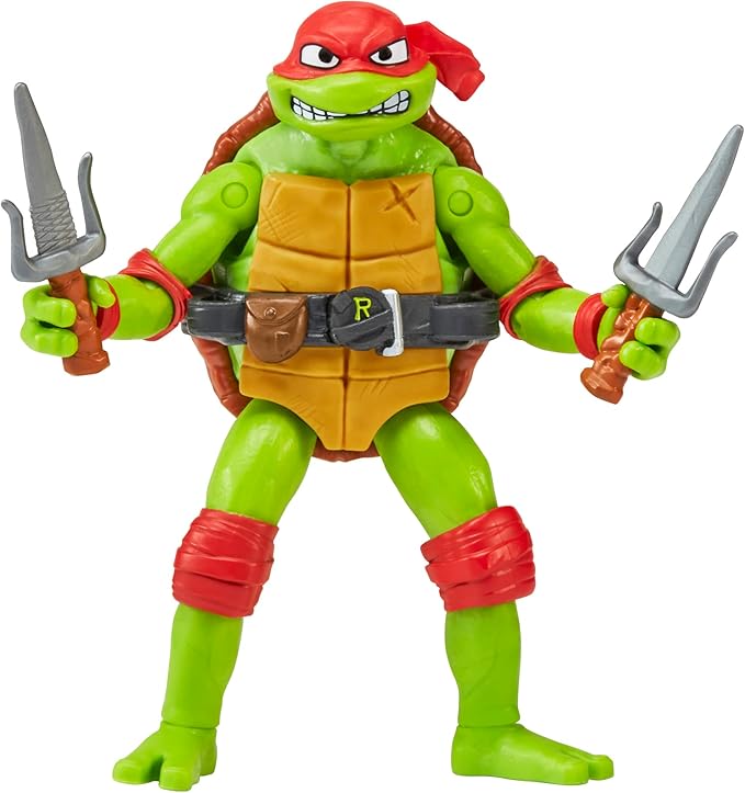 Teenage Mutant Ninja Turtles: Mutant Mayhem 4.6 Raphael Basic Action Figure by Playmates Toys