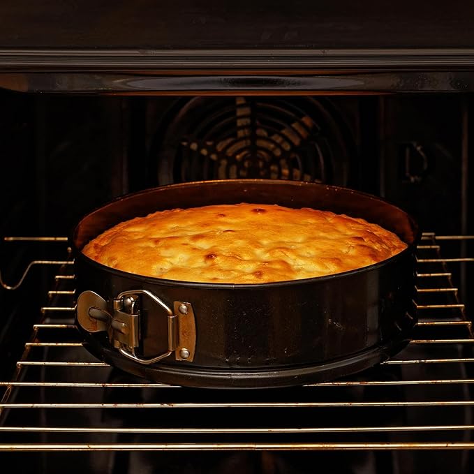 Cheesecake Pan Set, 4789 inch Nonstick Leakproof Springform Pan for Mini Cheesecakes, Pizzas, Quiches (Black, 4 inch)