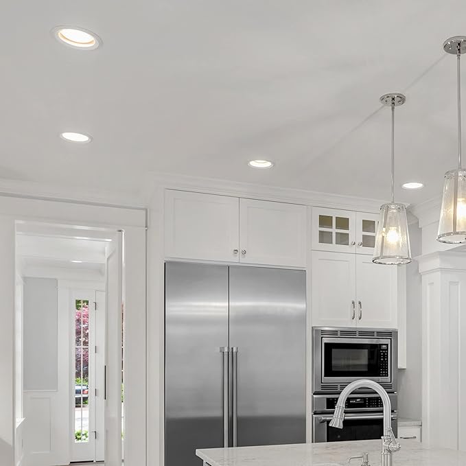 Maxxima BR40 LED Light Bulbs - 3000K Warm White Light, 1500 Lumens, 17 Watt or 100 Watt Equivalent Dimmable Bulb, Energy Star Rated, Perfect for Kitchen, Bedroom, and Living Rooms