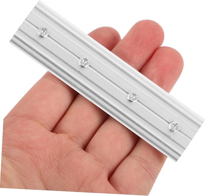 Window Curtain Track Connector Versatile Extension Joints for Direct Rail Curtains Design for Use Easy to Install