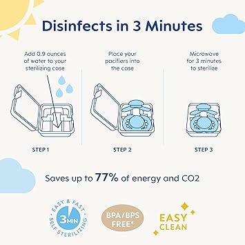 MAM Original Matte Baby Pacifiers, Binky for Girls 0-6 Months, BPA-Free Silicone Nipple, Easy to Clean, Best for Newborn Babies, Developed with Medical Experts, 2 Count Binkies with Sterilizer Case