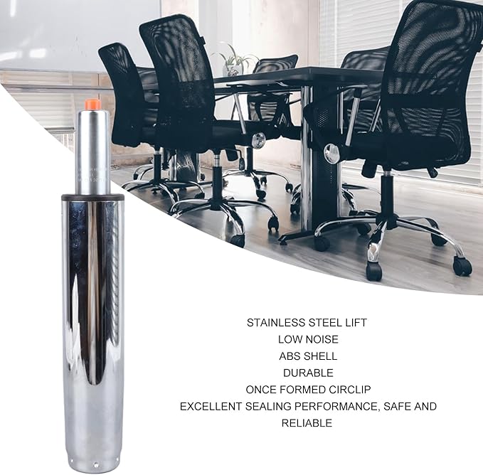 Office Chair Gas Lift Cylinder Replacement 10.6 Inch Chair Cylinder Replacement Stainless Steel Chair Gas Lift Part for Office Chair