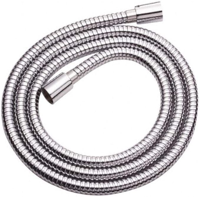 Gerber Plumbing Metal Interlock Shower Hose with Brass Conical Nuts