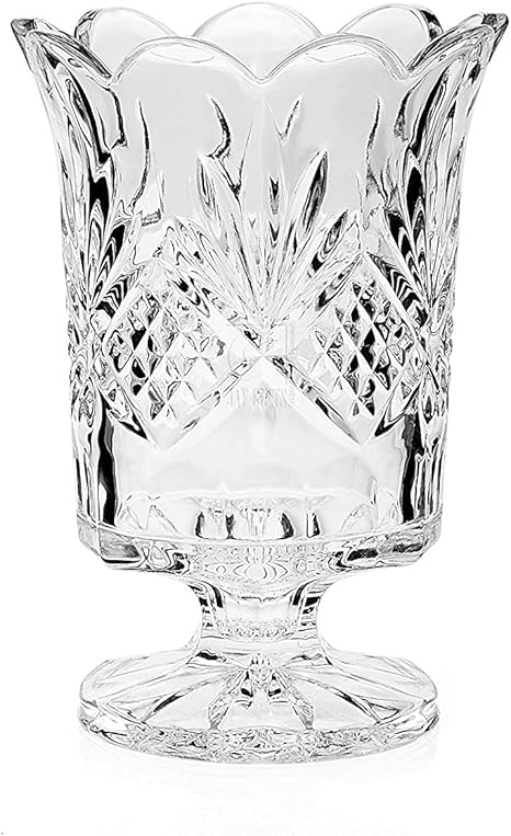 Dublin Collection Crystal Hurricane Votive Candle Holder