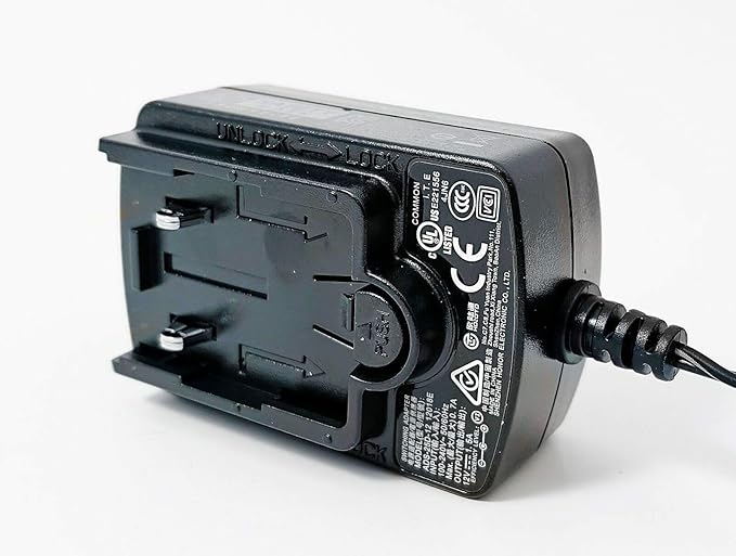 12V 1.5A ADS-25D-12 12018E Honor Electronic AC Adapter Power Supply Switching Adapter wUS UK AU EU KR JP Plugs for Seagate WD Samsung External Hard Drive